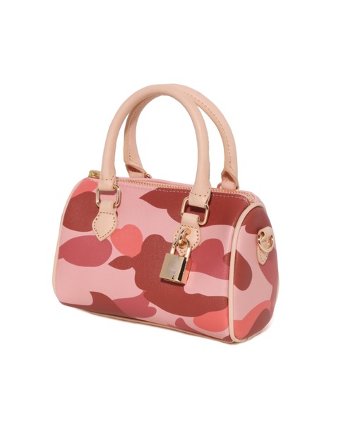 A BATHING APE（アベイシングエイプ）の「1ST CAMO MINI SHOULDER BAG（ショルダーバッグ・レディース・グリーン/ピンク・FREE）」の14枚目の写真