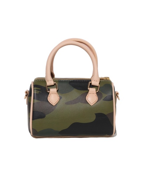 A BATHING APE（アベイシングエイプ）の「1ST CAMO MINI SHOULDER BAG（ショルダーバッグ・レディース・グリーン/ピンク・FREE）」の5枚目の写真
