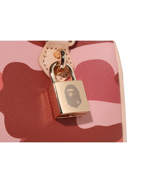 A BATHING APE（アベイシングエイプ）の「1ST CAMO MINI SHOULDER BAG（ショルダーバッグ・レディース・グリーン/ピンク・FREE）」の8枚目の写真