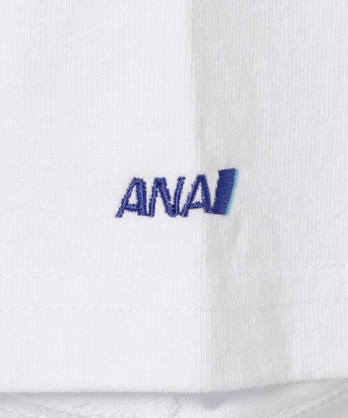 BEAMS T(ビームスティー)の「ANA × BEAMS / AIRPLANE T-Shirt(Tシャツ/カットソー・メンズ・ホワイト・M/S/L/XL)」の4枚目の写真