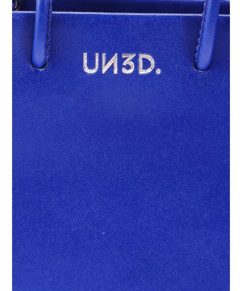 UN3D.(アンスリード)の「【UNKNOWN PRODUCTS】LEATHER PAPER BAG(ショルダーバッグ・レディース・シルバー/ブルー・FREE)」の13枚目の写真