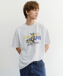 LIMONCELLO T-SHIRT_UNISEX_UDTS6B148_LIGHT MELANGE GREY