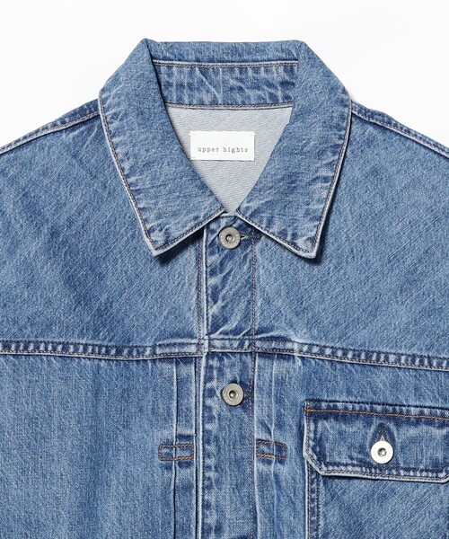 Demi-Luxe BEAMS（デミルクス ビームス）の「upper hights / THE ESSENTIAL ジャケット（ブルゾン・レディース・ブルー・ONE SIZE）」の8枚目の写真