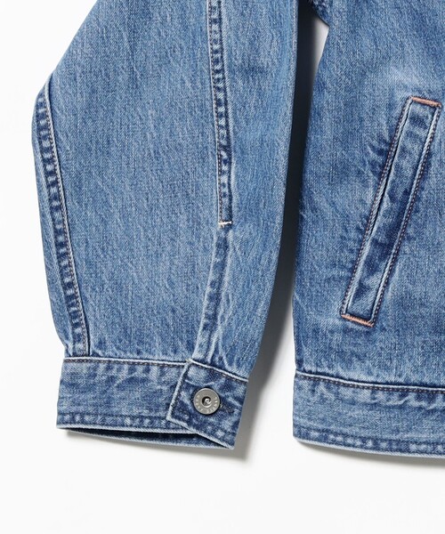 Demi-Luxe BEAMS（デミルクス ビームス）の「upper hights / THE ESSENTIAL ジャケット（ブルゾン・レディース・ブルー・ONE SIZE）」の9枚目の写真