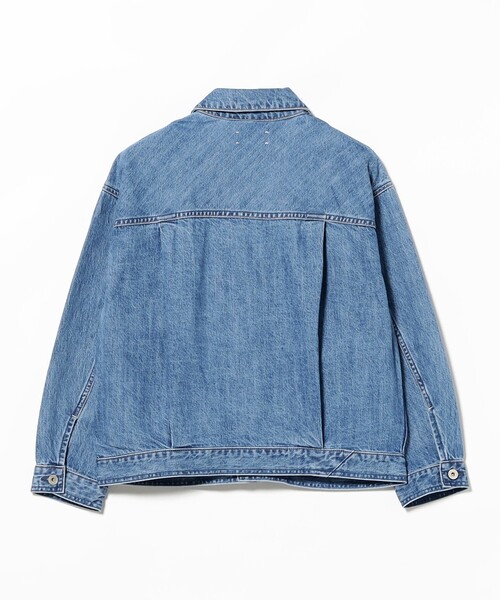 Demi-Luxe BEAMS（デミルクス ビームス）の「upper hights / THE ESSENTIAL ジャケット（ブルゾン・レディース・ブルー・ONE SIZE）」の11枚目の写真