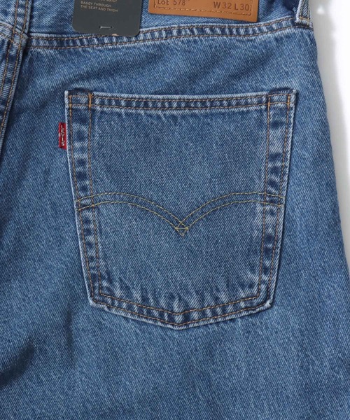 Levi's(リーバイス)の「Levi's/リーバイス 578 BAGGY/ワイドデニムパンツ/バギーフィット(デニムパンツ・メンズ・インディゴブルー/ブラック系その他/ブラック・28inch/30inch/32inch/34inch/36inch)」の6枚目の写真