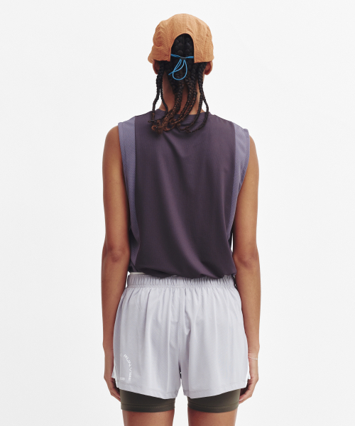 MENASOO(ミナス)の「Mesh Runner Soft Shorts_Gray(その他パンツ・レディース・グレー・M/S)」の9枚目の写真