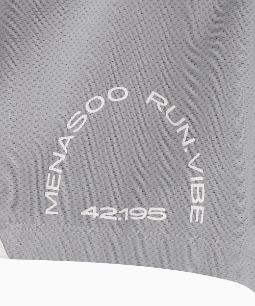 MENASOO(ミナス)の「Mesh Runner Soft Shorts_Gray(その他パンツ・レディース・グレー・M/S)」の19枚目の写真