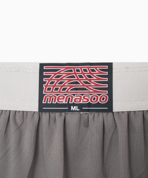 MENASOO(ミナス)の「Mesh Runner Soft Shorts_Gray(その他パンツ・レディース・グレー・M/S)」の21枚目の写真