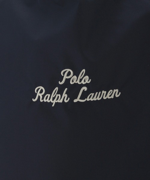 POLO RALPH LAUREN(ポロ ラルフ ローレン)の「ポケッタブル レインバッグ ”ロゴ刺繍”(トートバッグ・レディース・ネイビー・FREE)」の6枚目の写真