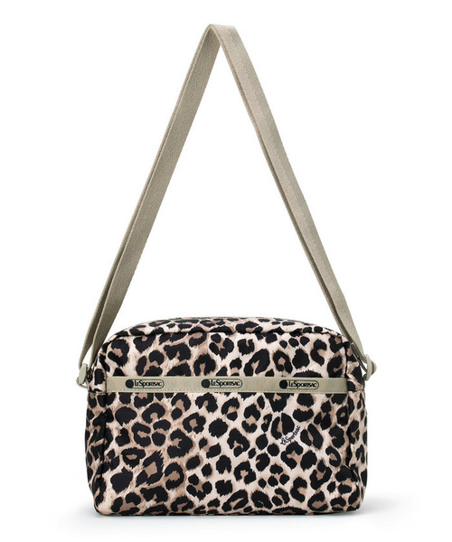LeSportsac（レスポートサック）の「DANIELLA CROSSBODY ラテレオパード（ショルダーバッグ・レディース・ベージュ・FREE）」の7枚目の写真