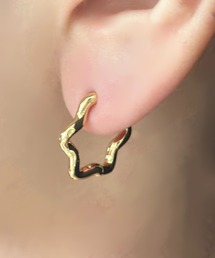 【apres jour clair】フラワー型ピアス