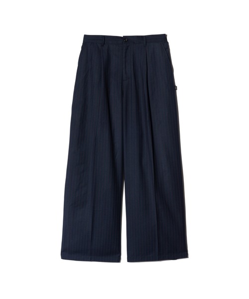 glamb(グラム)の「Stripe Grace Wide Pants / ストライプグレースワイドパンツ(その他パンツ・メンズ・ブラック/ベージュ/ネイビー・S/L/M)」の6枚目の写真