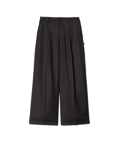 glamb(グラム)の「Stripe Grace Wide Pants / ストライプグレースワイドパンツ(その他パンツ・メンズ・ブラック/ベージュ/ネイビー・S/L/M)」の7枚目の写真