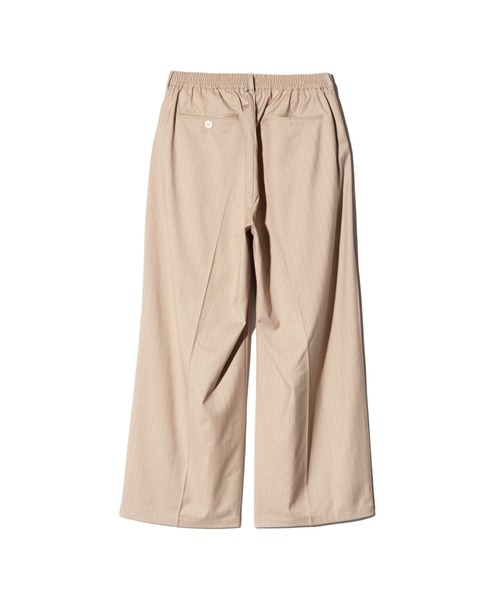 glamb(グラム)の「Stripe Grace Wide Pants / ストライプグレースワイドパンツ(その他パンツ・メンズ・ブラック/ベージュ/ネイビー・S/L/M)」の5枚目の写真