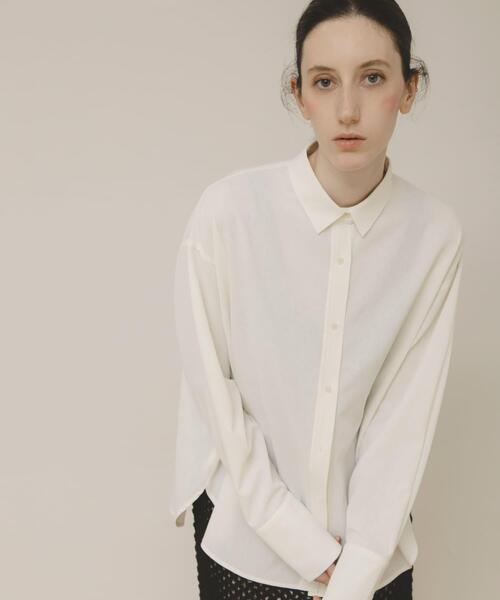 LAATO(ラート)の「loose shirts(シャツ/ブラウス・レディース・ブラック/ホワイト・FREE)」の5枚目の写真