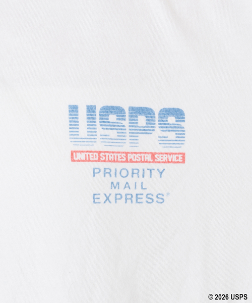 GOOD ROCK SPEED(グッドロックスピード)の「【GOOD ROCK SPEED】 USPS PRIORITY MAIL long sleeves T(Tシャツ/カットソー・レディース・ホワイト・FREE)」の17枚目の写真