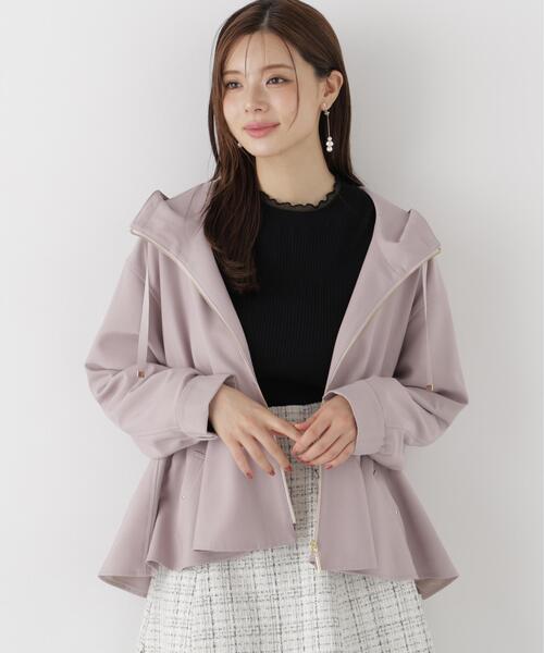PROPORTION BODY DRESSING(プロポーションボディドレッシング)の「Autumnマウンテンパーカー / 1216255901(マウンテンパーカー・レディース・ブラック/ベージュ/ピンク・MEDIUM/SMALL)」の3枚目の写真