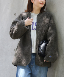 Champion（チャンピオン）の「《追加》別注【Champion/チャンピオン】ボアフリースジャケット（ブルゾン）」