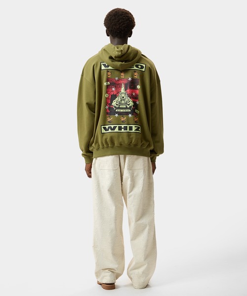 HUF(ハフ)の「89 OVAL DOUBLE KNEE PANT(その他パンツ・メンズ・ネイビー/ナチュラル・34/32/30/28)」の8枚目の写真