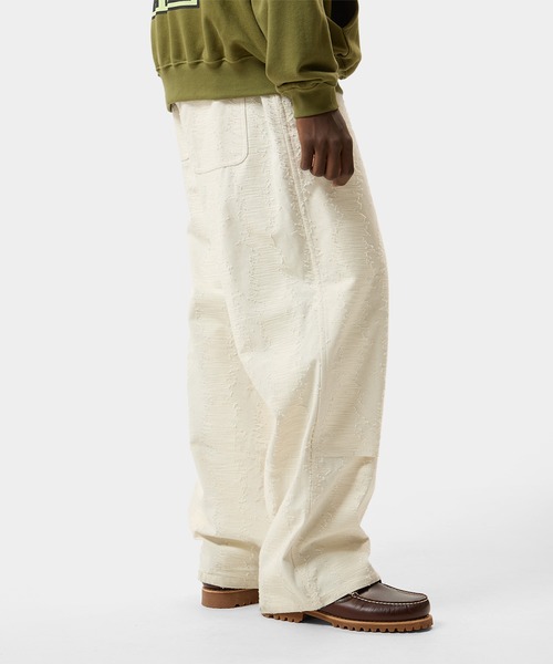 HUF(ハフ)の「89 OVAL DOUBLE KNEE PANT(その他パンツ・メンズ・ネイビー/ナチュラル・34/32/30/28)」の9枚目の写真