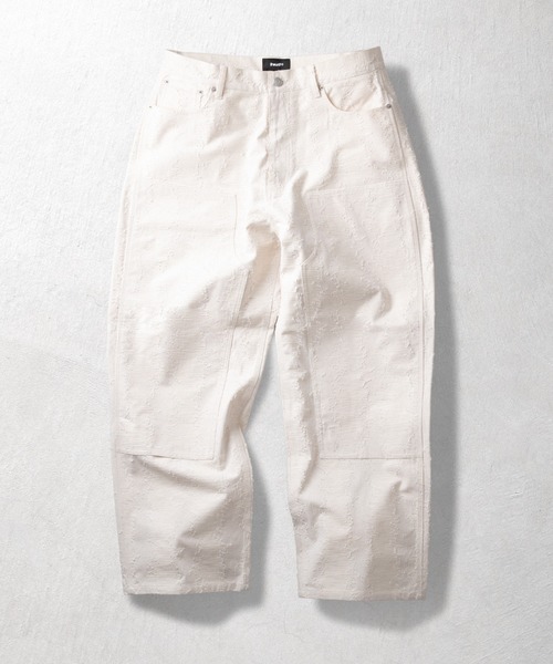 HUF(ハフ)の「89 OVAL DOUBLE KNEE PANT(その他パンツ・メンズ・ネイビー/ナチュラル・34/32/30/28)」の19枚目の写真