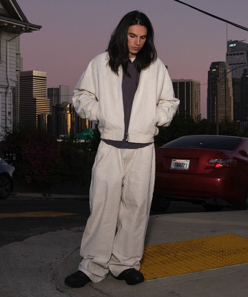 HUF(ハフ)の「89 OVAL DOUBLE KNEE PANT(その他パンツ・メンズ・ネイビー/ナチュラル・34/32/30/28)」の17枚目の写真