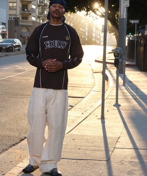 HUF(ハフ)の「89 OVAL DOUBLE KNEE PANT(その他パンツ・メンズ・ネイビー/ナチュラル・34/32/30/28)」の18枚目の写真
