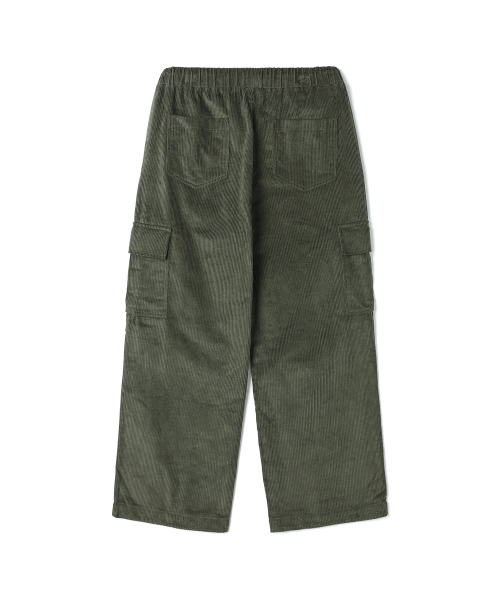 ADHOC(アドホック)の「男性コーデュロイカーゴワイドフィットフルバンディングパンツ (カーキ) (HBALP15)(その他パンツ・メンズ・その他・76/81)」の3枚目の写真