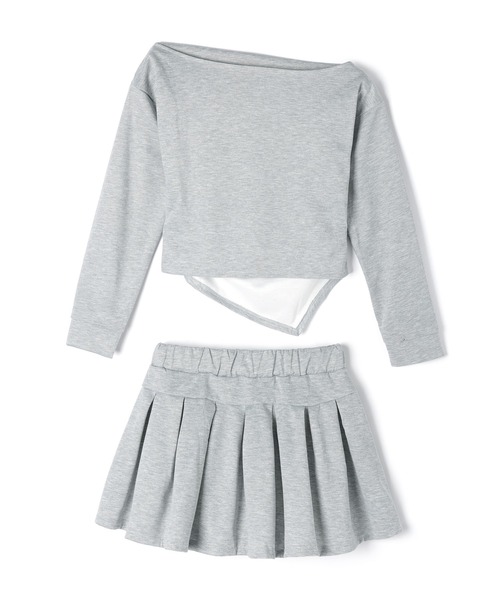 M DOLLY(エムドリー)の「Drape macy setup / ドレープメイシーセットアップ(セットアップ・レディース・ブラック/グレー・M/S)」の15枚目の写真