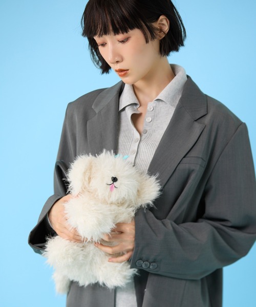 Casselini(キャセリーニ)の「Casselini(キャセリーニ)ドッグモチーフバッグ(ハンドバッグ・レディース・ホワイト/ブラック・FREE)」の19枚目の写真