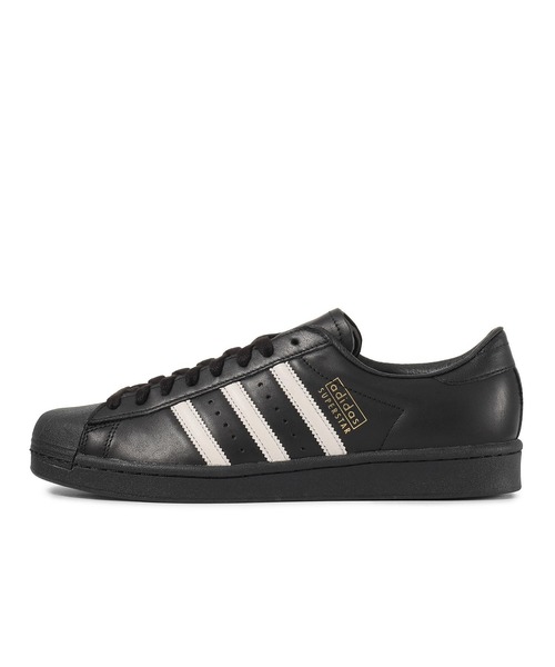 adidas(アディダス)の「SUPERSTAR VINTAGE KJ1712(スニーカー・メンズ・ブラック・23.0cm/23.5cm/24.0cm/24.5cm/25.0cm/25.5cm/26.0cm/26.5cm/27.0cm/27.5cm/28.0cm/28.5cm/29.0cm)」の1枚目の写真