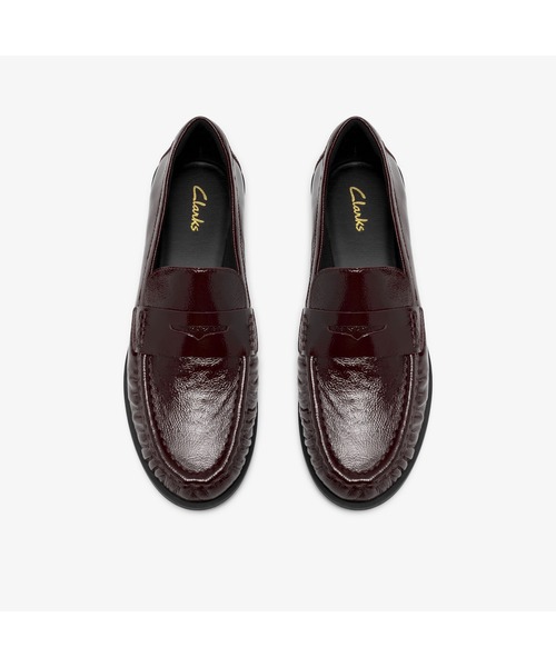 Clarks(クラークス)の「Alixea Walk/アリクシアウォーク(バーガンディパテント)(ローファー・レディース・バーガンディー・UK4/UK3/UK6/UK5)」の6枚目の写真