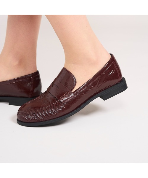 Clarks(クラークス)の「Alixea Walk/アリクシアウォーク(バーガンディパテント)(ローファー・レディース・バーガンディー・UK4/UK3/UK6/UK5)」の16枚目の写真