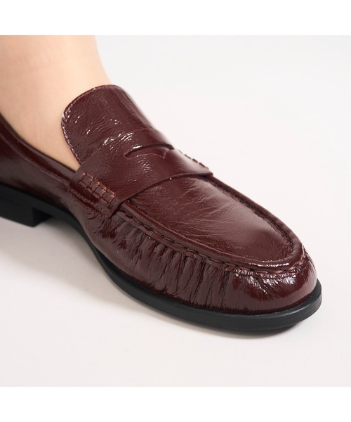 Clarks(クラークス)の「Alixea Walk/アリクシアウォーク(バーガンディパテント)(ローファー・レディース・バーガンディー・UK4/UK3/UK6/UK5)」の18枚目の写真