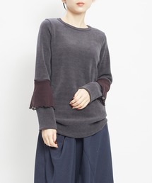 gomme（ゴム）の「レイヤースリーブＴ（Tシャツ/カットソー）」