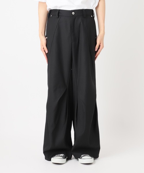 パンツ NOCTO ARCHIVE Technical Studs Wide Pants NOCTO ARCHIVE/ノクト アーカイブ Technical Studs Wide Pants