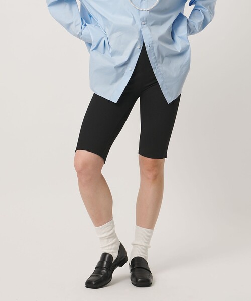 MARW UNITED ARROWS(マルゥ ユナイテッドアローズ)の「<MARW UNITED ARROWS>バイカー パンツ(その他パンツ・レディース・ブラック・FREE)」の1枚目の写真