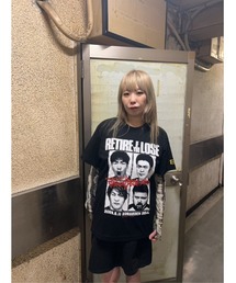 ハードコアチョコレート（ハードコアチョコレート）の「くりぃむナンタラ　RETIRE IF YOU LOSE（Tシャツ/カットソー）」