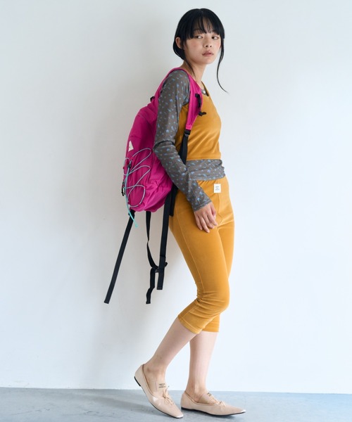 common gull products.(コモンガルプロダクツ)の「薄暮のベロアカプリパンツ(その他パンツ・レディース・ネイビー/ボルドー/マスタード・MEDIUM/SMALL/LARGE)」の17枚目の写真