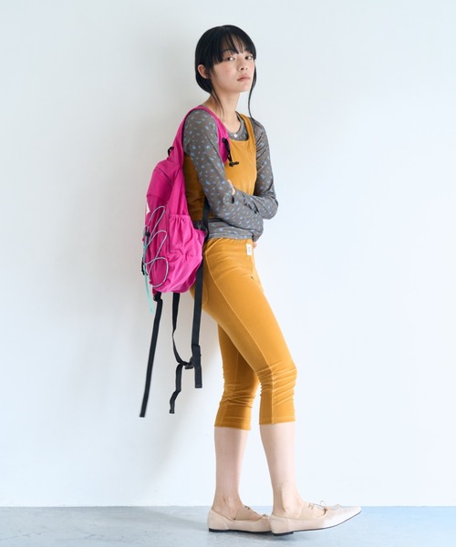 common gull products.(コモンガルプロダクツ)の「薄暮のベロアカプリパンツ(その他パンツ・レディース・ネイビー/ボルドー/マスタード・MEDIUM/SMALL/LARGE)」の18枚目の写真