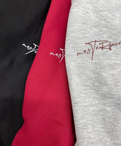 ROGER AND RAW(ロジャーアンドロウ)の「レタリングロゴ裏起毛クルースウェットプルオーバー(スウェット・レディース・バーガンディー/グレー/ブラック・FREE)」の14枚目の写真
