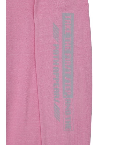 Ameri(アメリ)の「VINTAGE LIKE LAYERED TEE SET(Tシャツ/カットソー・レディース・グレー/ライトベージュ/ピンク・FREE)」の5枚目の写真