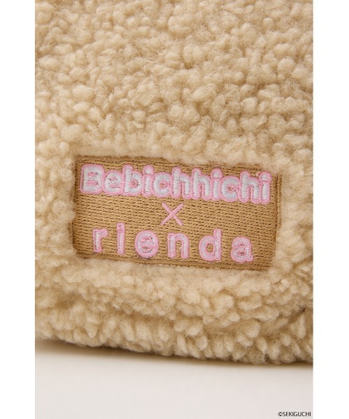 rienda(リエンダ)の「ベビチッチ×rienda顔ポーチ(ポーチ・レディース・ブルー/ピンク・FREE)」の9枚目の写真