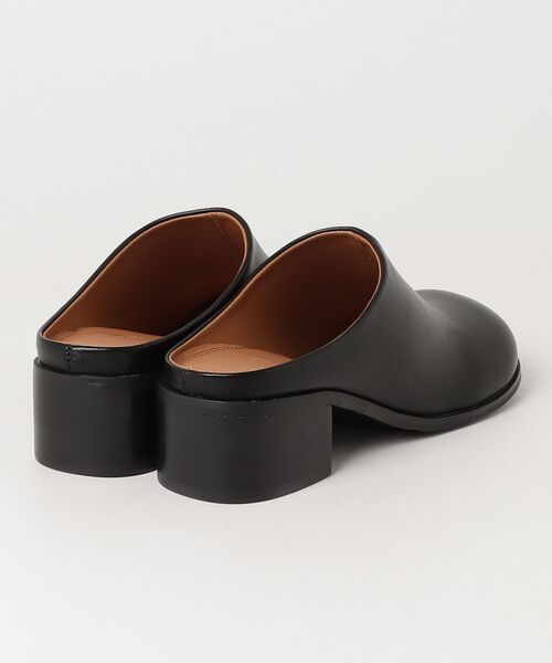 anuke(アンヌーク)の「Ecoleather Heel Slip-ons 62521021(その他シューズ・レディース・ブラック・36/38/37)」の2枚目の写真