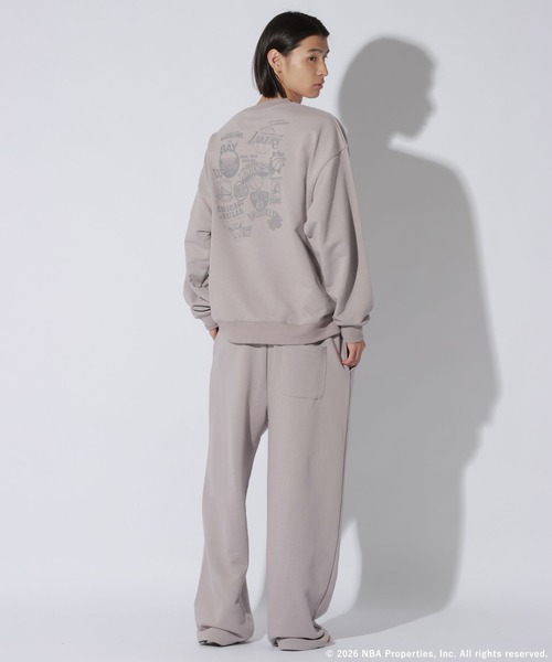 LAKOLE（ラコレ）の「[NBA]スウェットプルオーバー / 1057563（スウェット・メンズ・ブラック/グレー・MEDIUM/LARGE）」の4枚目の写真