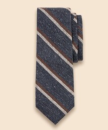 BROOKS BROTHERS | シルク メランジ ストライプタイ(ネクタイ)