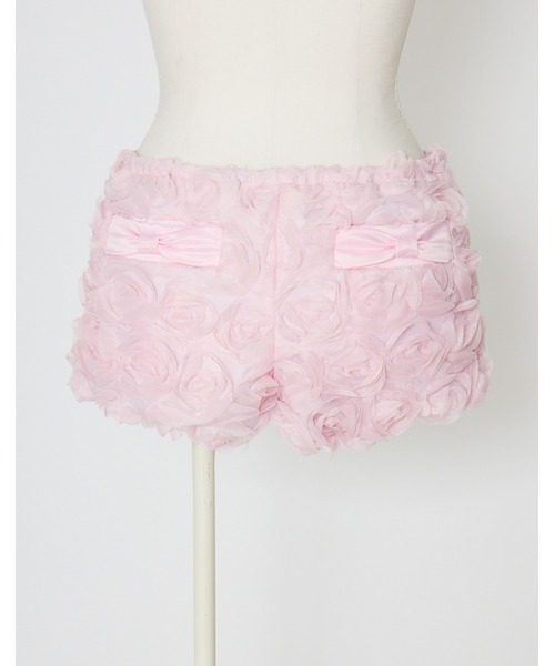 AVENCHUMU(アバンチュウム)の「Rose short pants(その他パンツ・レディース・ブラック/ピンク・XS/FREE)」の9枚目の写真