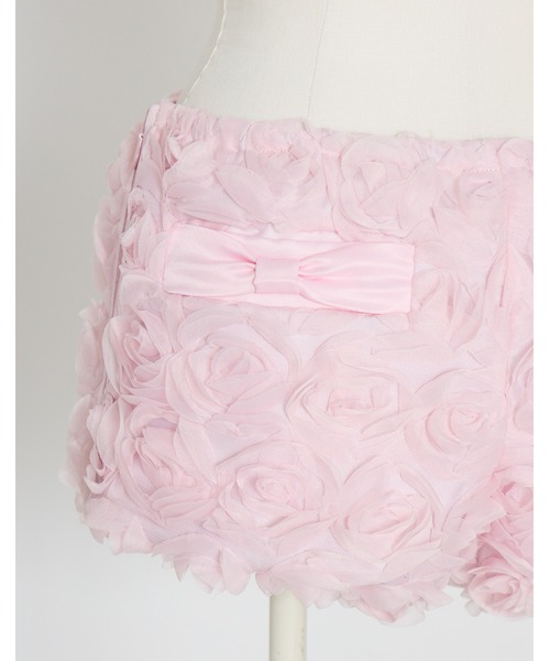 AVENCHUMU(アバンチュウム)の「Rose short pants(その他パンツ・レディース・ブラック/ピンク・XS/FREE)」の3枚目の写真
