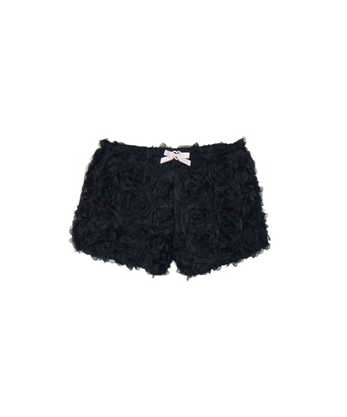 AVENCHUMU(アバンチュウム)の「Rose short pants(その他パンツ・レディース・ブラック/ピンク・XS/FREE)」の8枚目の写真